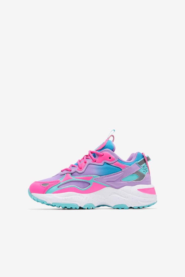 ילדים גדולים של Ray Tracer Apex Blue/sugar Plum/crocus Petal Fila