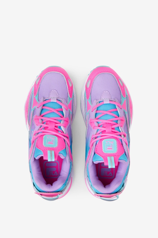 ילדים גדולים של Ray Tracer Apex Blue/sugar Plum/crocus Petal Fila