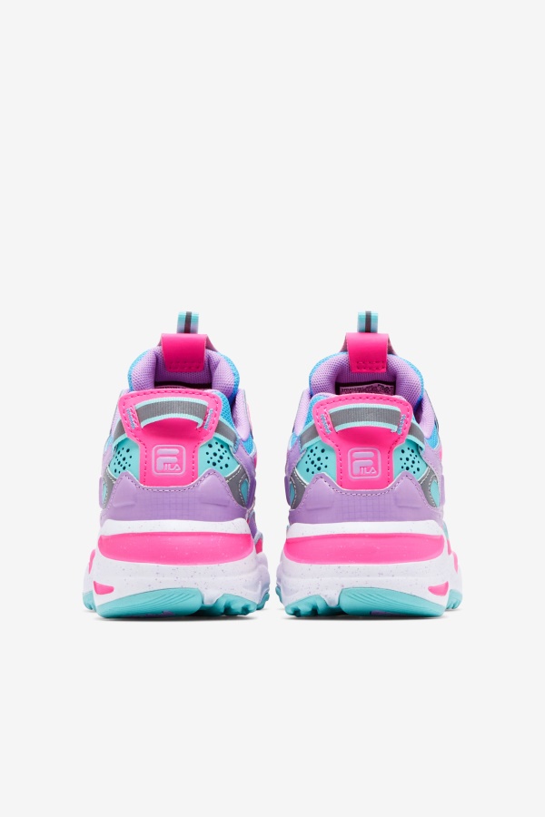 ילדים גדולים של Ray Tracer Apex Blue/sugar Plum/crocus Petal Fila