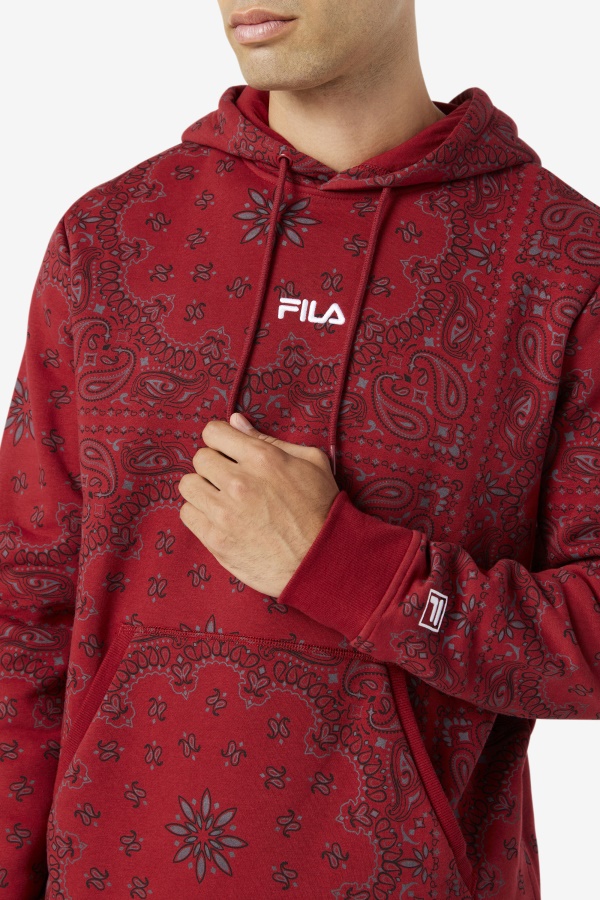 הדפס ריבס/בנדנה סנקה קפוצ\'ון Fila