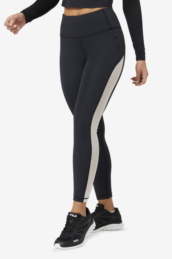 Fila שחור/לבן Forza Contrast 7/8 חותלות