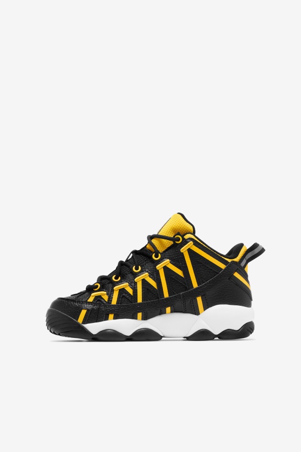Fila Big Children\'s Stackhouse ספגטי שחור/לימון/לבן