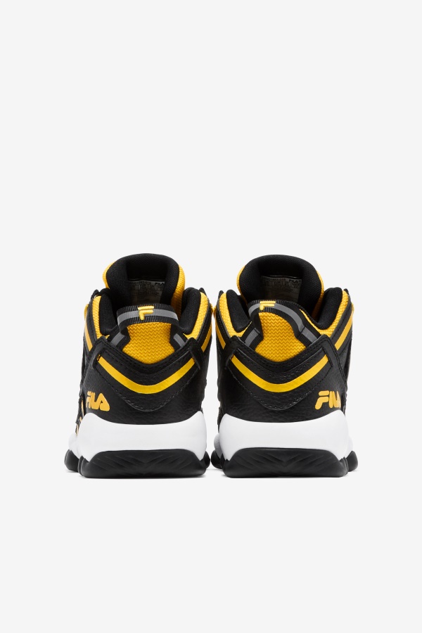 Fila Big Children\'s Stackhouse ספגטי שחור/לימון/לבן