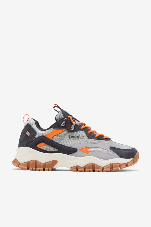 Fila Glacier אפור/תשע ברזל/כתום לגברים של Ray Tracer Tr 2