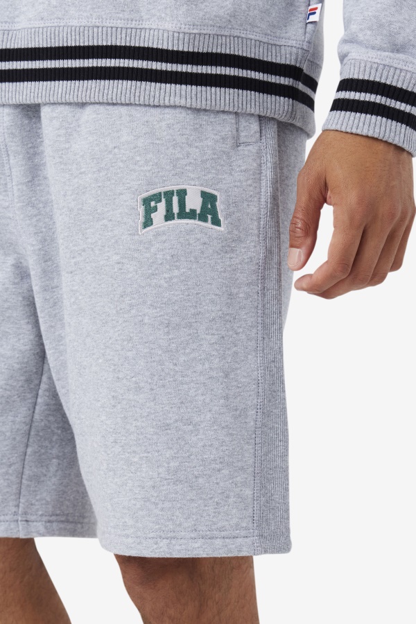 חוואר אפור בהיר/אשוח כחול Fila Logan קצר
