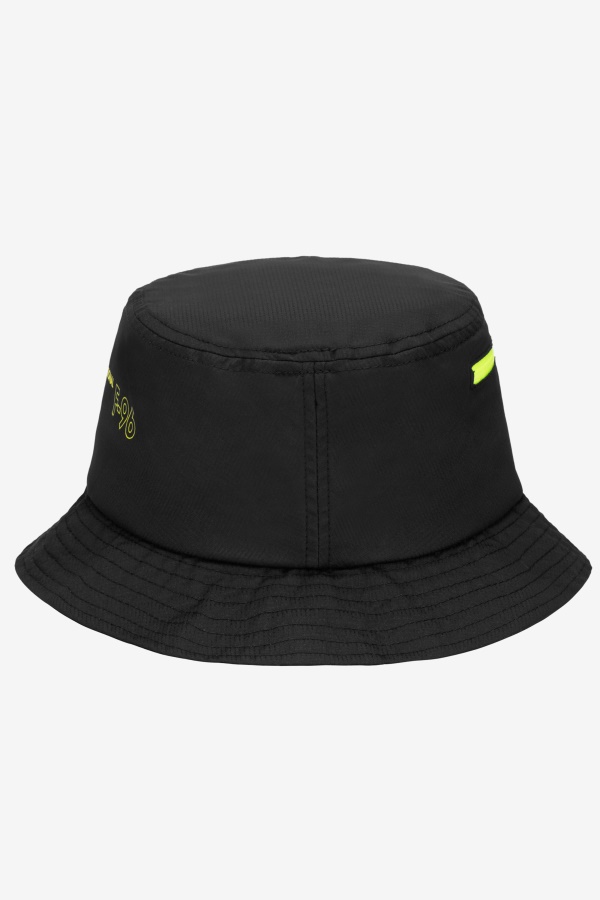 כובע דלי שחור Ripstop Fila