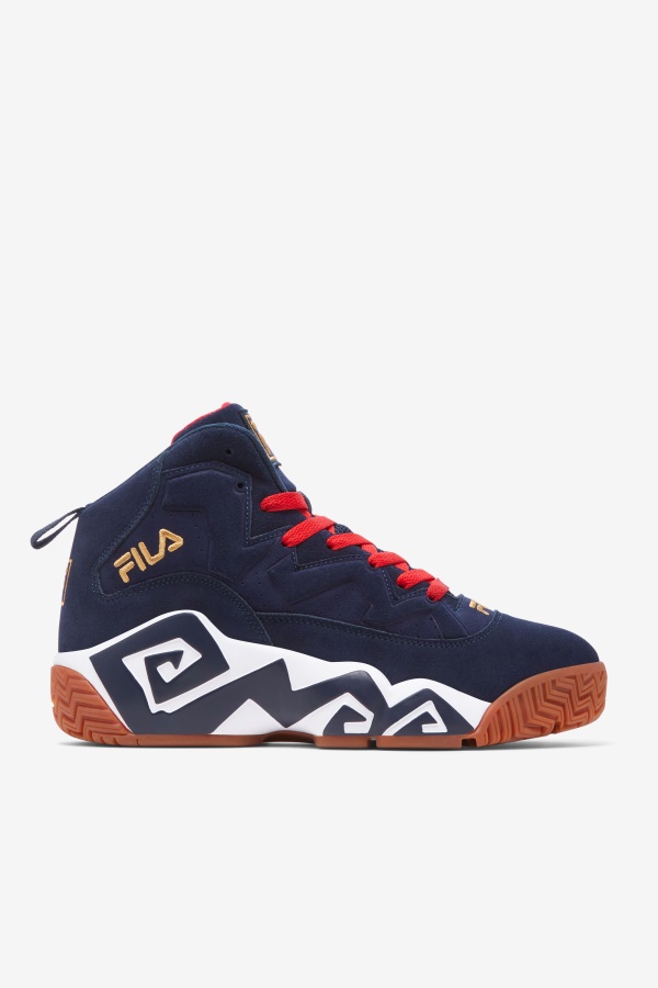 Fila Mb גברים זהב נייבי/לבן/מטאלי