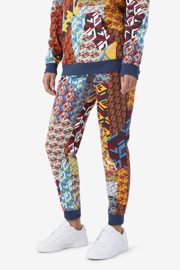 Magdalena Jogger Fila אוקיינוס/צהוב/לבן