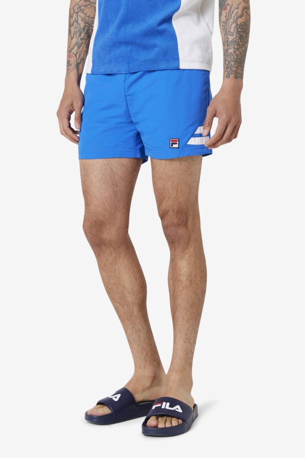 Fila Vantage Swim Short חזק כחול/לבן