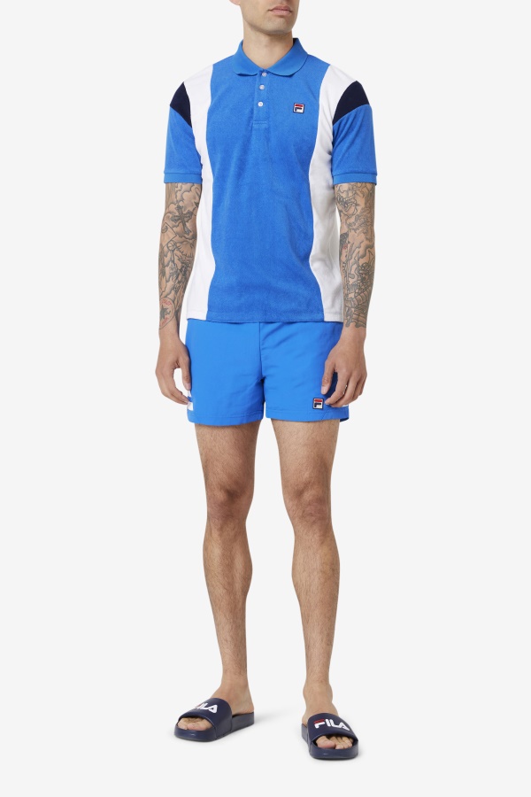 Fila Vantage Swim Short חזק כחול/לבן