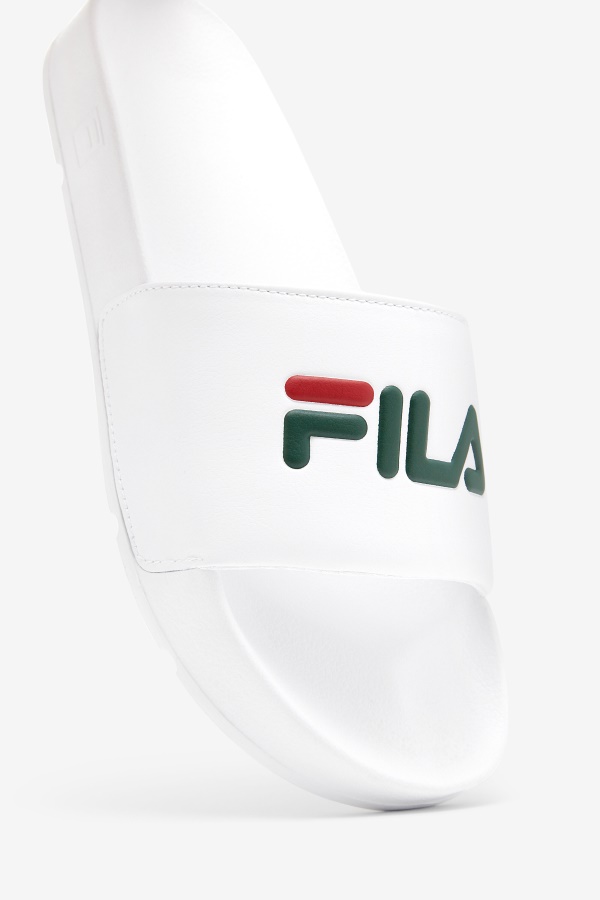 Drifter Fila לגברים לבן/שקמה/אדום