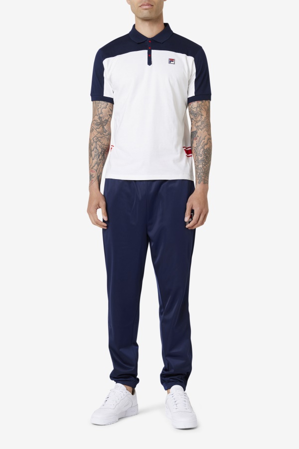 Mivvi Polo Fila White/navy/Edom