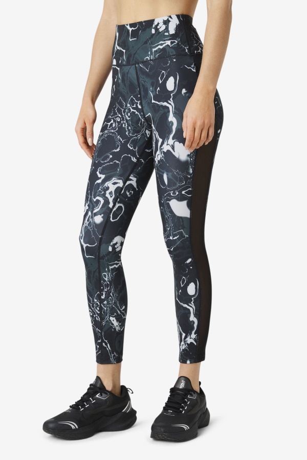 Forza Contrast 7/8 Leggings Fila שיש שחור
