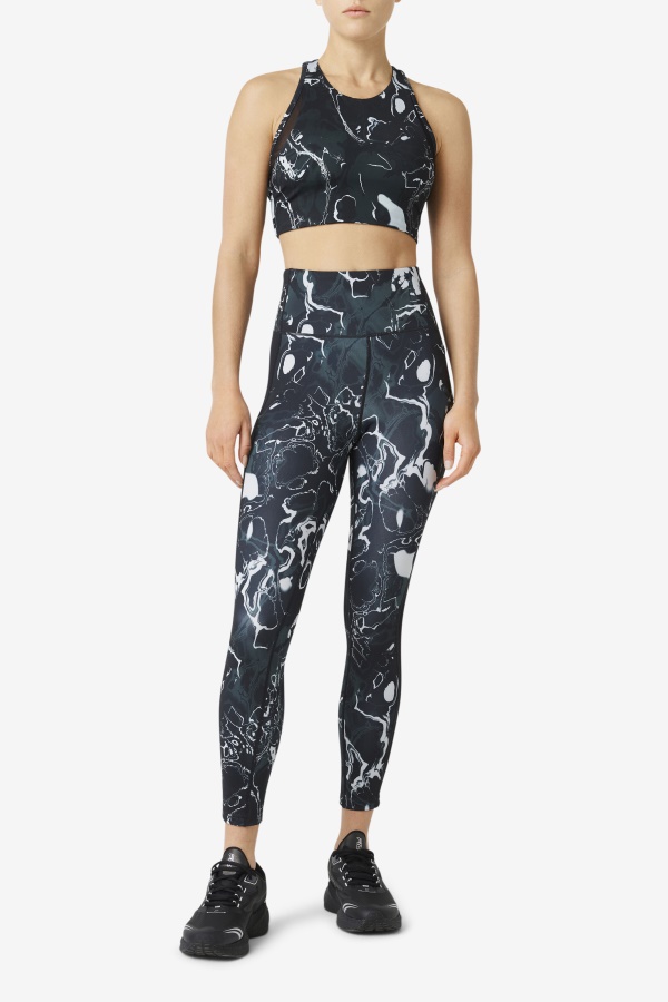 Forza Contrast 7/8 Leggings Fila שיש שחור
