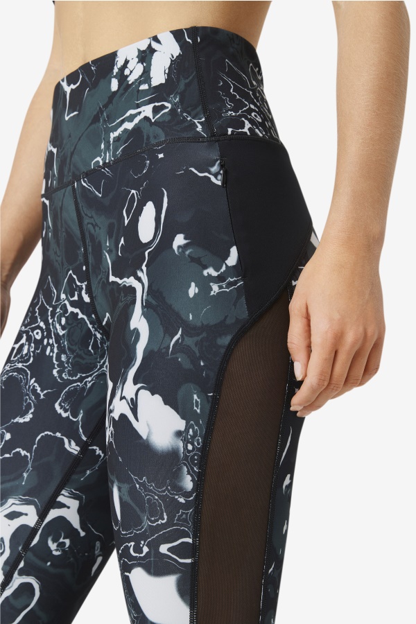 Forza Contrast 7/8 Leggings Fila שיש שחור