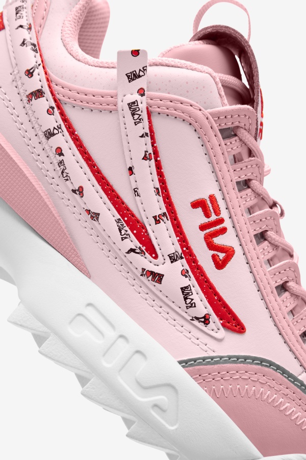 Fila Coral סומק/ורוד/לבן נשים Disruptor 2 Exp