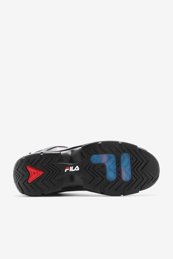 Fila Men\'s Grant Hill 2 מהדורת יום השנה ה-25 שחור/לבן/אדום
