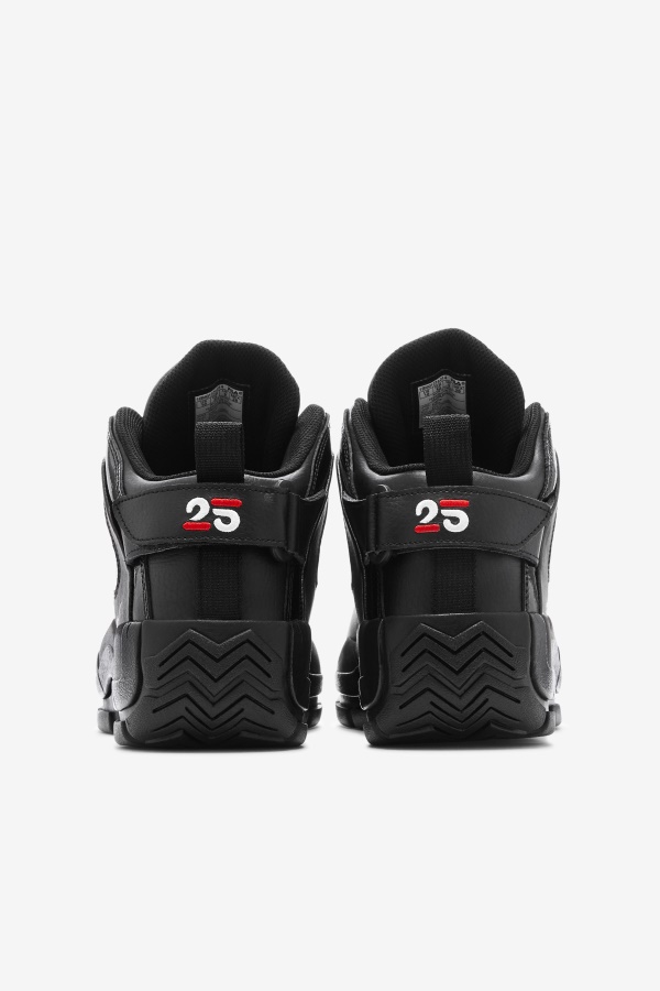 Fila Men\'s Grant Hill 2 מהדורת יום השנה ה-25 שחור/לבן/אדום
