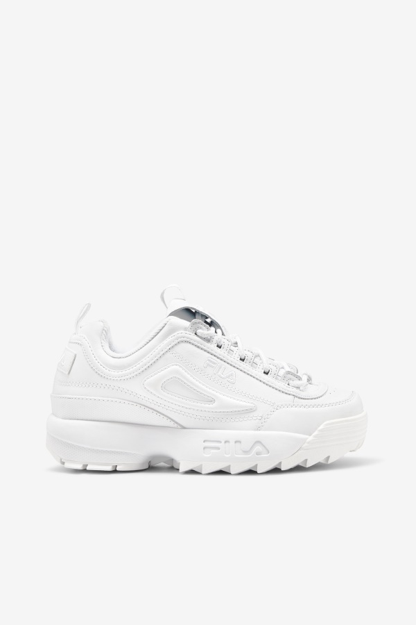טריפל לבן Fila Disruptor נשים 2 פרימיום