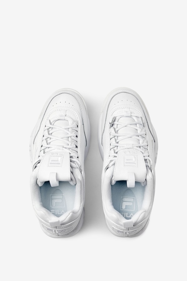 טריפל לבן Fila Disruptor נשים 2 פרימיום