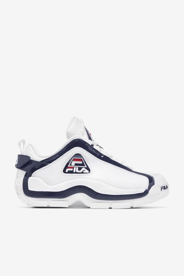 Fila Brand White/navy/red Grant Hill 2 Low X 2pac '96 הוצאה מחודשת