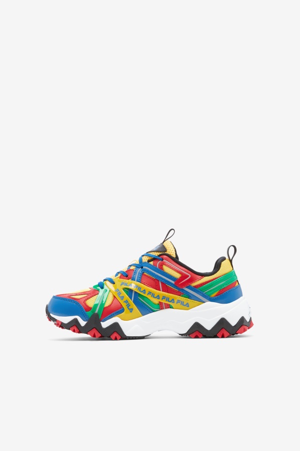 Fila Little Children\'s Electromont Lemon/אדום/כחול אימפריאלי