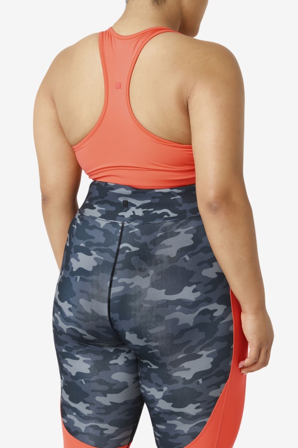 Fila Uplift Racerback חזיית חזייה לוהטת קורל