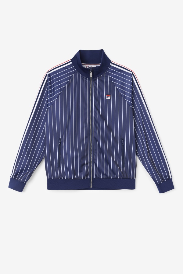 מעיל טרנינג Fila Mitch Peacoat/לבן