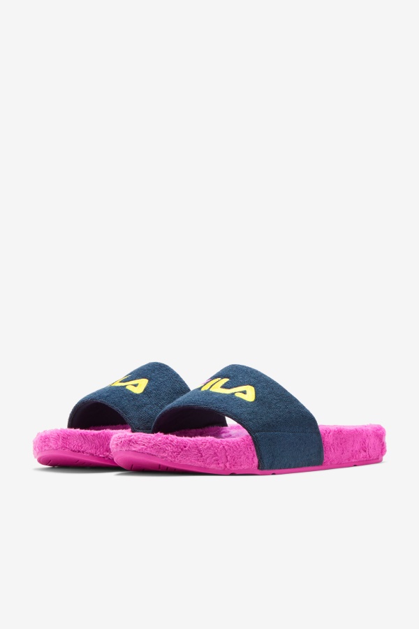 מגלשת Fila Terry Drifter אוקיינוס/סגול/צהוב