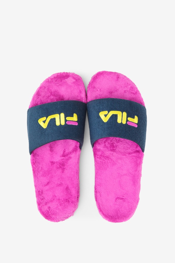 מגלשת Fila Terry Drifter אוקיינוס/סגול/צהוב