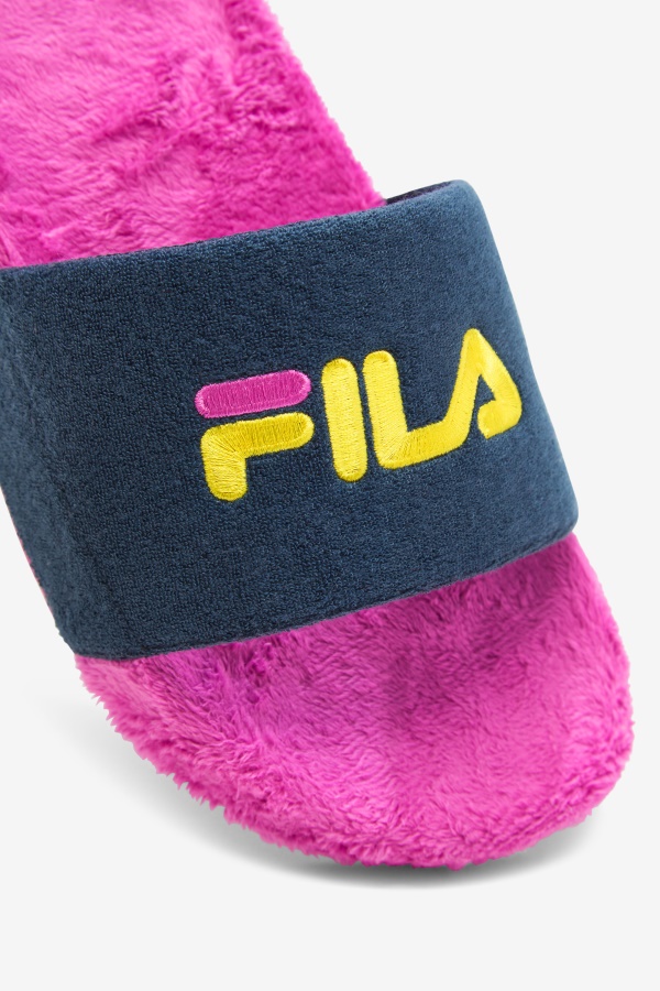מגלשת Fila Terry Drifter אוקיינוס/סגול/צהוב