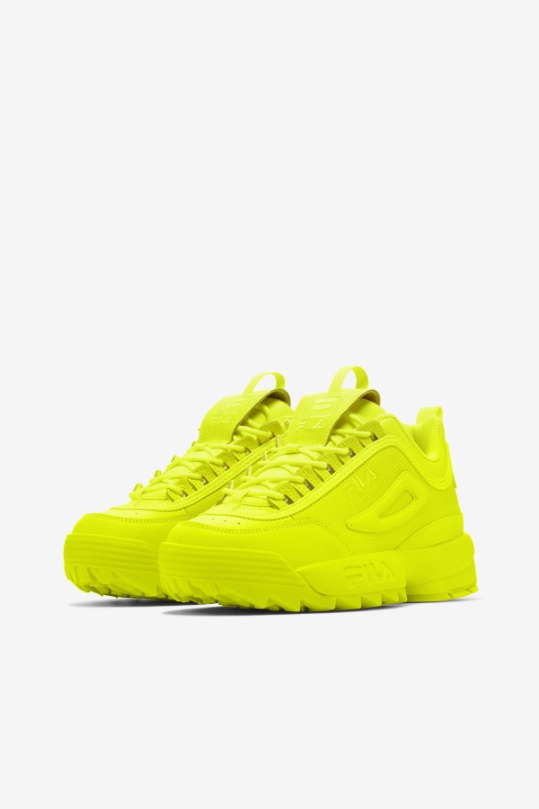 Fila Women\'s Disruptor 2 פרימיום צהוב