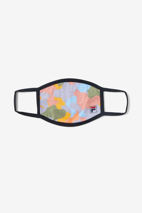Fila Light Camo Multi Light מסכת פנים בד רב צבעים