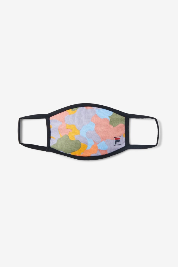 Fila Light Camo Multi Light מסכת פנים בד רב צבעים