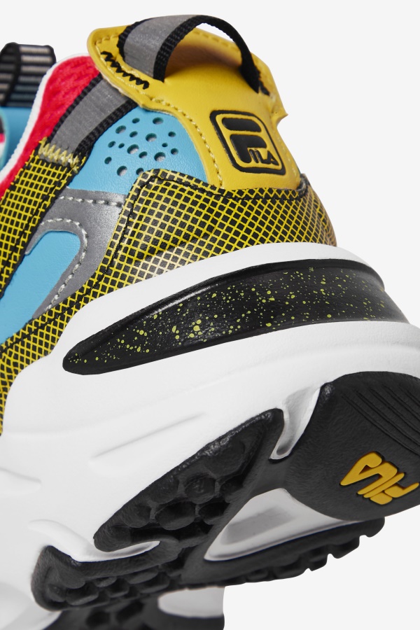 שחור/בתול אדום/לבן ילדים גדולים Ray Tracer Apex Fila