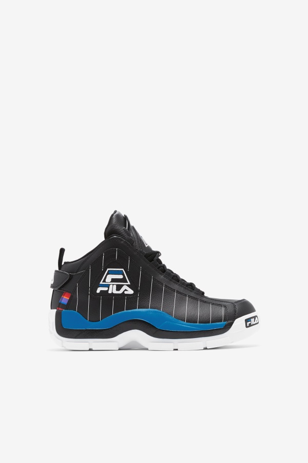 Big Kids' Grant Hill 2 History Fila שחור/לבן/כחול אימפריאלי