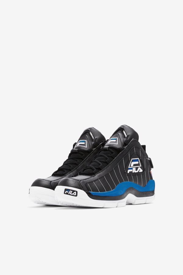 Big Kids\' Grant Hill 2 History Fila שחור/לבן/כחול אימפריאלי