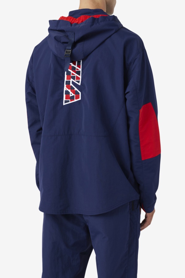 Fila Navy Bevans Park Anorak