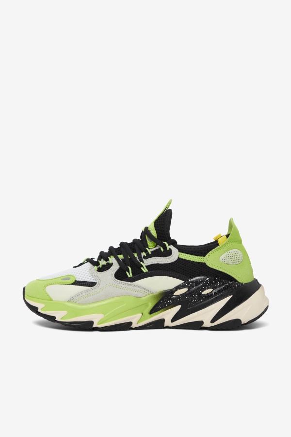Ray Tracer Evo 2 Fila לגברים שחור/ירוק חד/עקרו