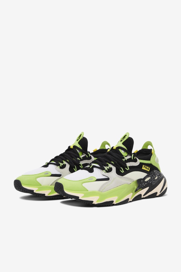 Ray Tracer Evo 2 Fila לגברים שחור/ירוק חד/עקרו
