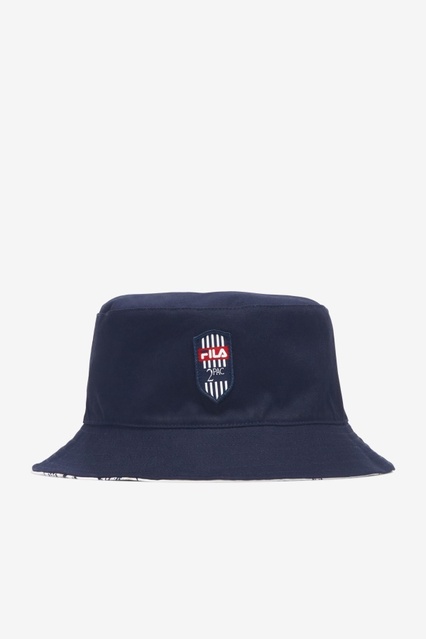 כובע 2pac Fila נייבי/לבן