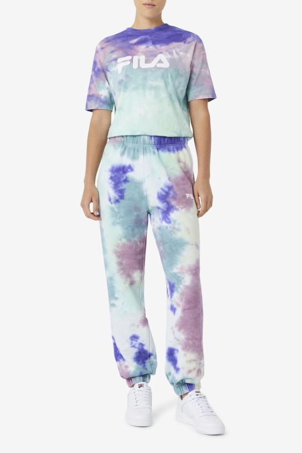 Raleigh Tie Dye Jogger Fila Aruba Blue Tie Dye