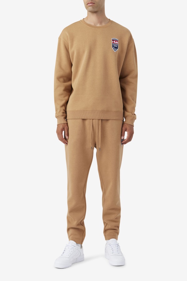 2pac Patch Jogger Fila טבק חום