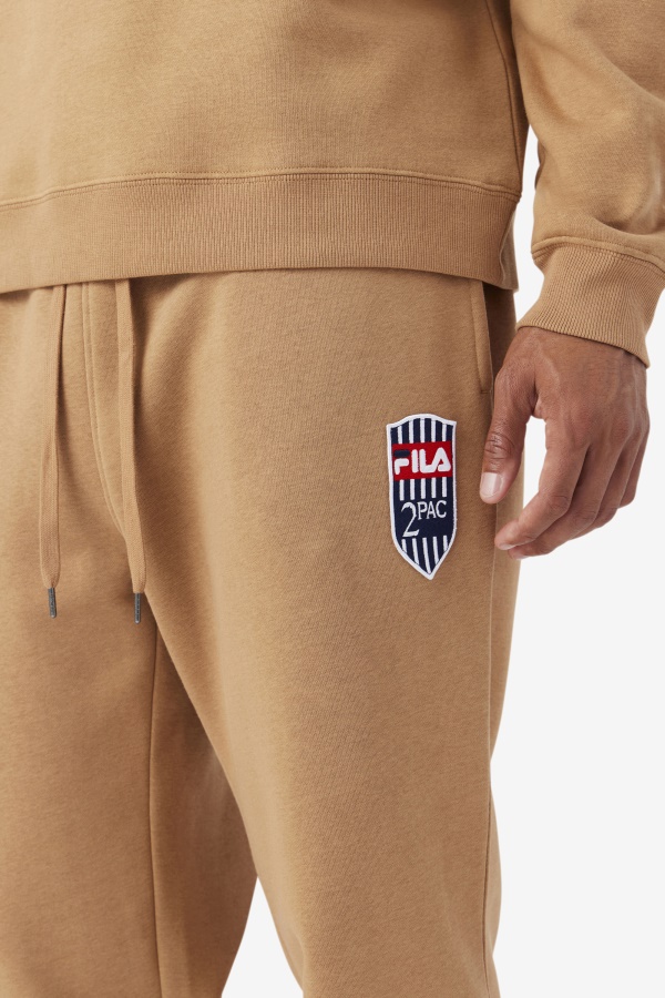 2pac Patch Jogger Fila טבק חום
