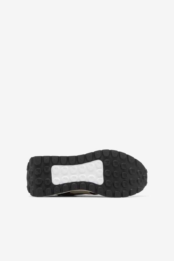 Black/Oxford Tan/White Fila RNU לילדים גדולים יותר