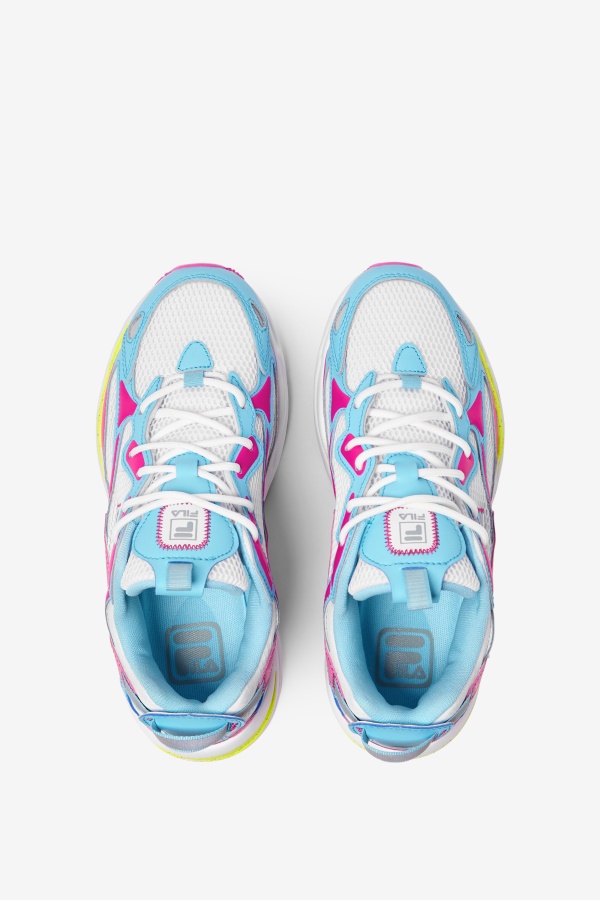 Fila נשים Ray Tracer Apex לבן/ורוד Glo/bluefish