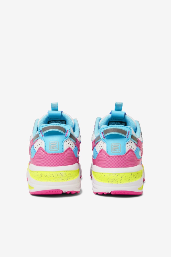 Fila נשים Ray Tracer Apex לבן/ורוד Glo/bluefish
