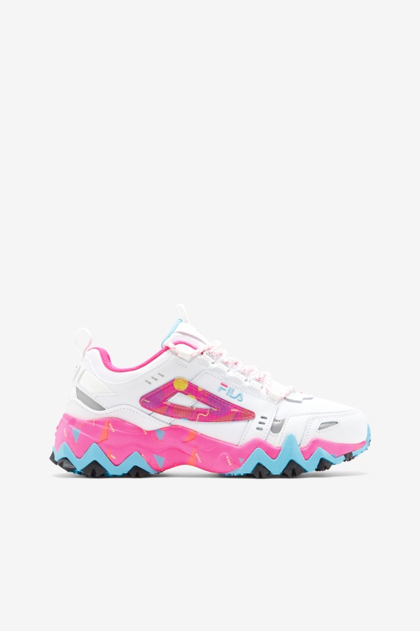 Oakmont Tr Fila לנשים לבן/ורוד Glo/bluefish