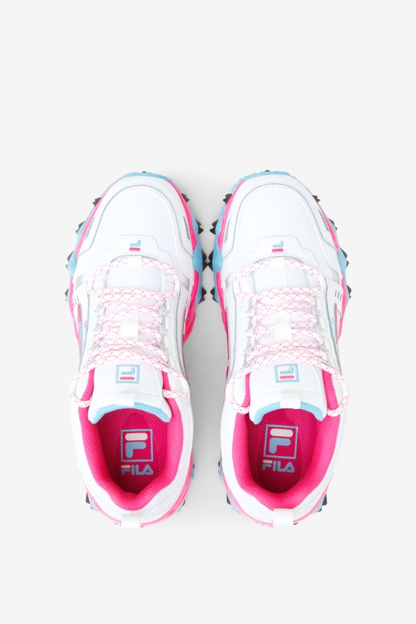 Oakmont Tr Fila לנשים לבן/ורוד Glo/bluefish