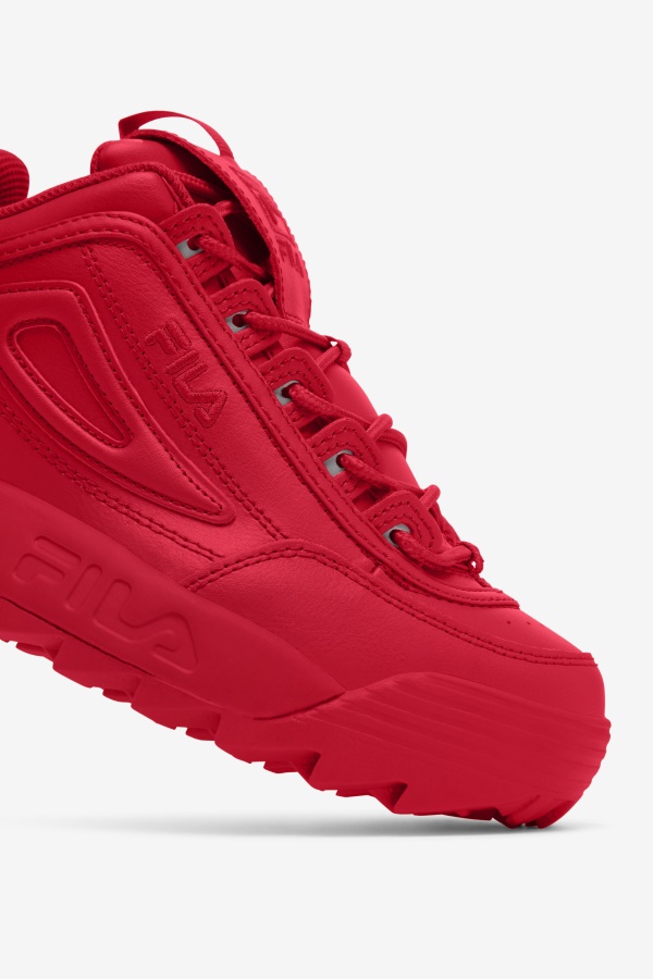 Red Fila Women\'s Disruptor 2 Premium